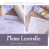 Leserolle - Kopiervorlagen | Grundschule